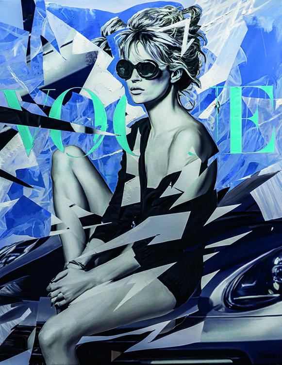 Pop Up Gallery in Fine & Country Carvoeiro from Corte Real Gallery painting vogue