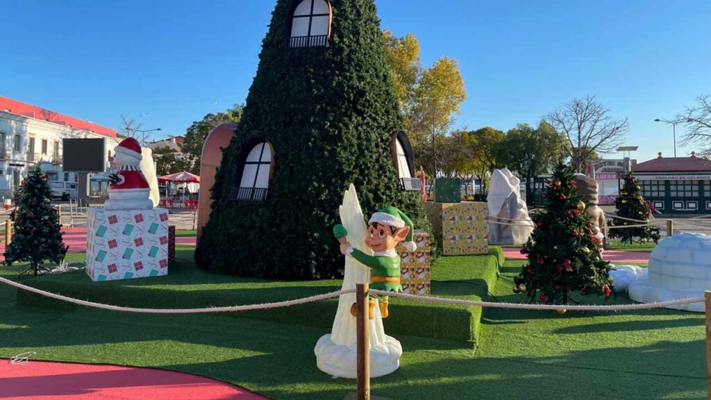 Portimão Christmas Fair 2021 setting