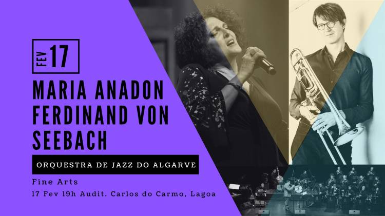 Algarve Jazz Orchestra joins jazz singer Maria Anadon and German conductor Ferdinand Von Seebach for special concerto in Lagoa